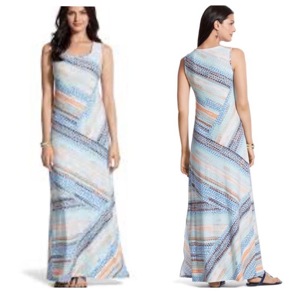 New with tags Chicos sleeveless long Maxi dress size 2